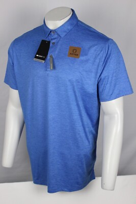 Ariat Men's Polo AriatTek Charger 2.0 Fitted Short Sleeve Shirt Small S Seascape
