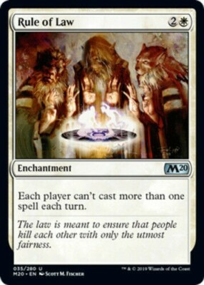 1x RECHTSSTAAT - M20 - MTG - Magic the Gathering