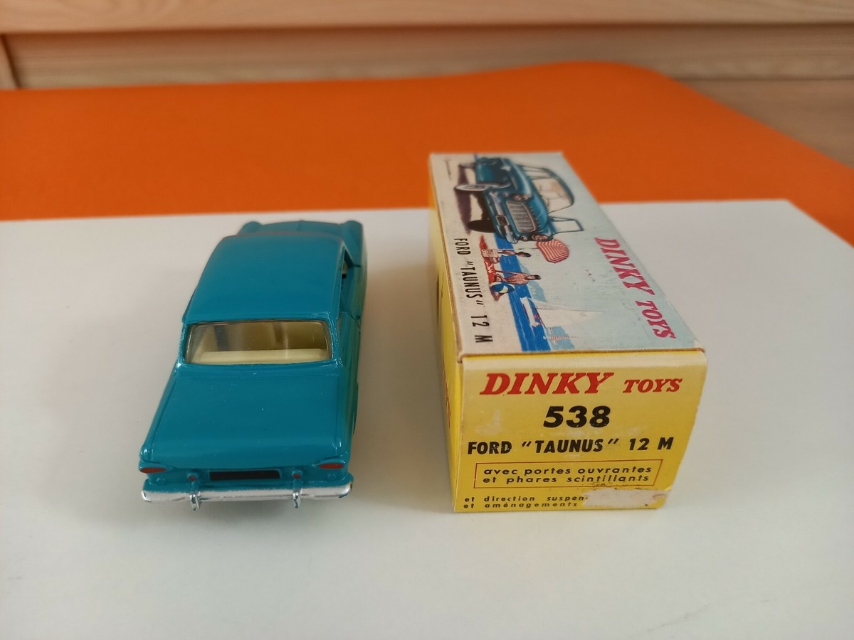Dinky Toys 538 Ford Taunus 12M 1:43 – Collection France, état Superbe Avec Boîte