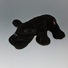 Pound Puppy Plush Dark Brown 1985 Tonka Dog 8" Stuffed Animal Toy