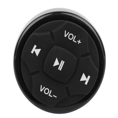 Car Steering Wheel Wireless Bluetooth-compatible Remote Control Media Button