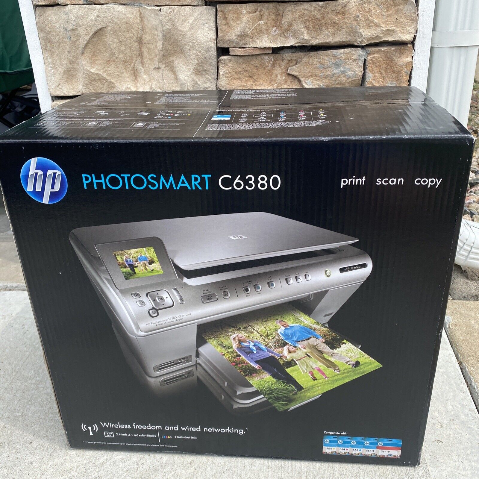 Maori Sprællemand Teenager HP Photosmart C6380 All-In-One Inkjet Printer for sale online | eBay