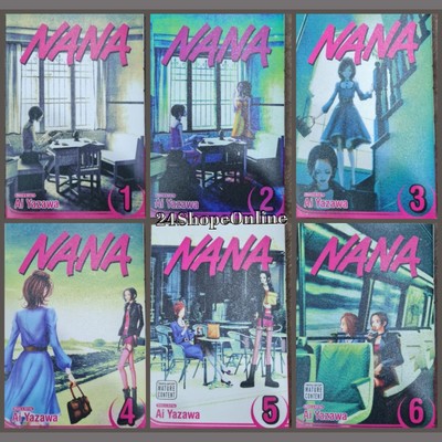 Nana by Ai Yazawa Full Set Manga Loose Volume 1-21 (End) English Version Comic