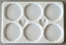 Geode ROCK EDGE Coaster Silicone Mold AU