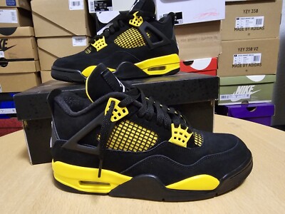 Nike Air Jordan 4 Retro OG Yellow Thunder Größe 40.5 EU / 7.5 US