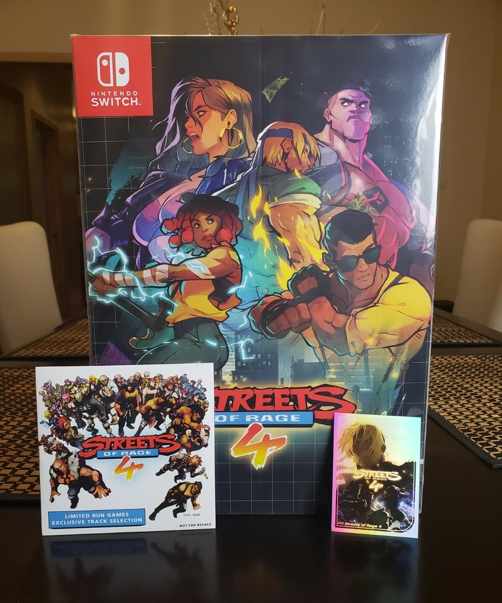Streets Of Rage 4 Classic Edition (Limited Run #65) PS4 - Jeu Neuf Sous Blister