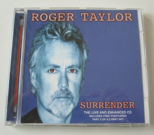 Roger Taylor Surrender Part 2 Live Enhanced CD Single + Postcards 1999 (Queen)  - Afbeelding 1 van 5