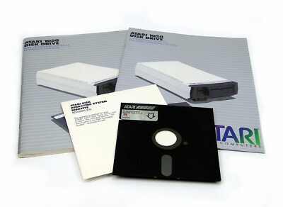 Atari 1050 MANUALS Anleitungen und DOS 2 II Diskettenlaufwerk