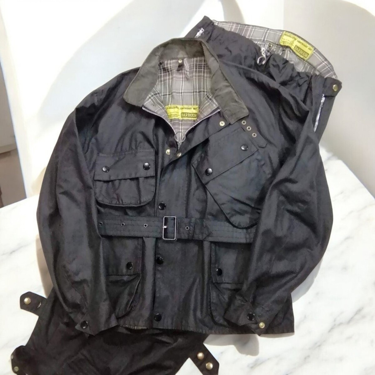 Barbour 70s Lightweight International Yellow Tag C46 Barbour 70s Lightweight International Yellow Tag C46