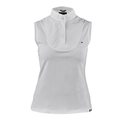 Shires Aubrion Damen ärmelloses Stock Shirt - weiß