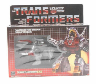 Arrival G1 Transformers Dinobot(s) Flamethrower SLAG Autobots  sale new