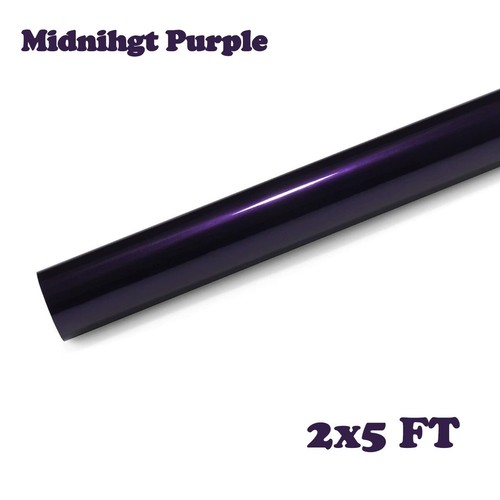 Ultra Gloss PET Liner Metallic Midnight Purple Car Vinyl Wrap Film Air Release - Picture 8 of 19