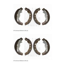 2x Blue Print ADM54149 Bremsbackensatz Hinten für Mazda 2 DE DH