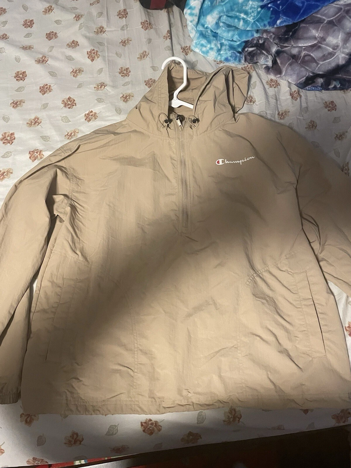 Half Zip Large Champion Waterproof Windbreaker