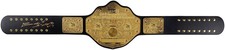 Booker T WWE Signed Big Gold World Heavyweight Championship Replica Title Belt