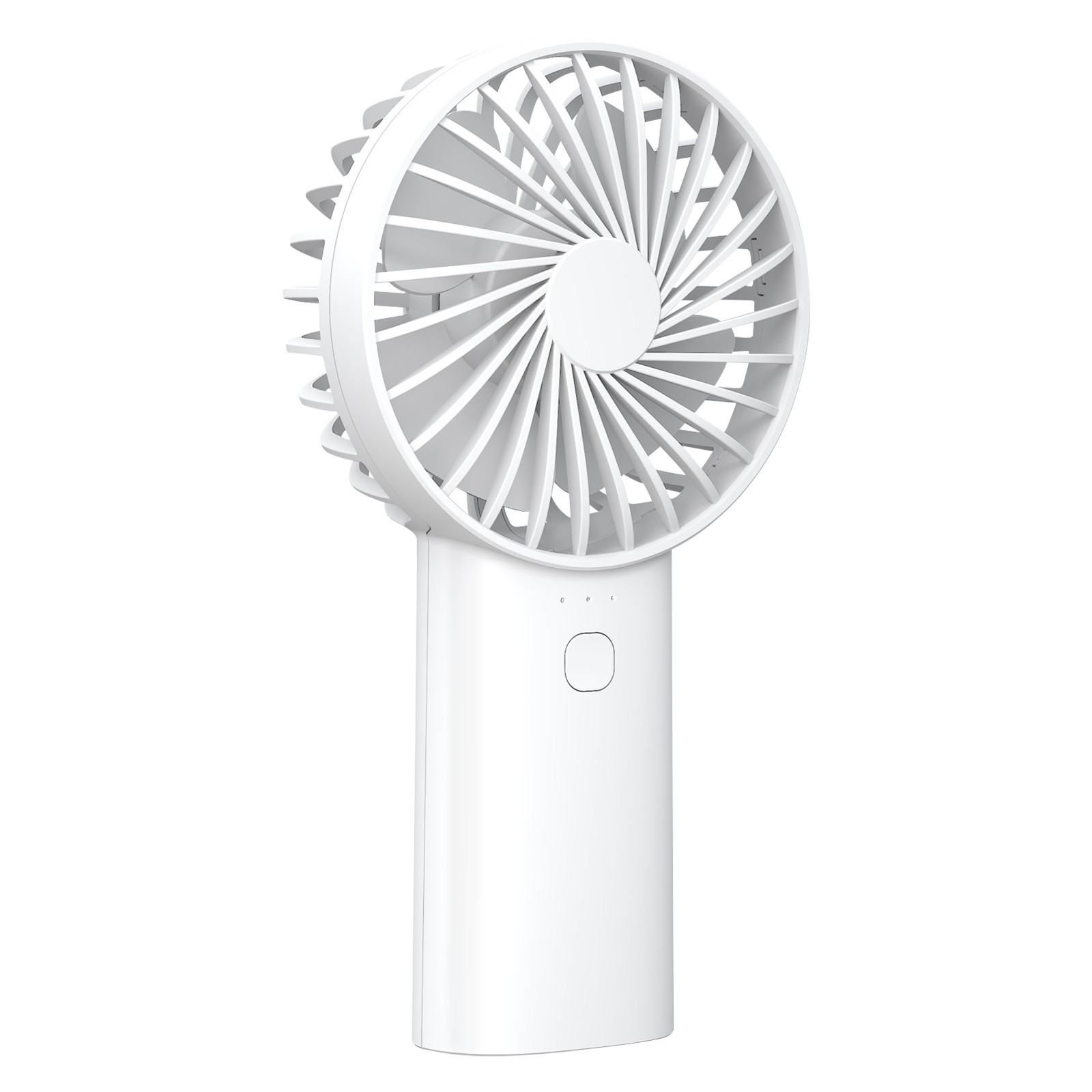 Ventilateur portable de bureau Akashi ventilateur à main blanc sans fil USB-C 4000mAh