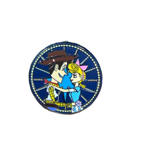 Portachiavi Loungefly Disney Pixar Toy Story Ruota panoramica Woody Bo Peep NUOVO - Foto 3 di 4