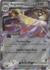 aegislash pokemon card price 2023 Japanese Scarlet & Violet Future Flash Holo EX #45 CGC 10 GEM MINT on Fanatics Collect Ability Stance Change Once during your turn Aegislash ex #230 Prices |