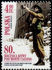 POLAND 2024 ARMY The Battle of Monte Casino/ 80th Anniv. - MNH
