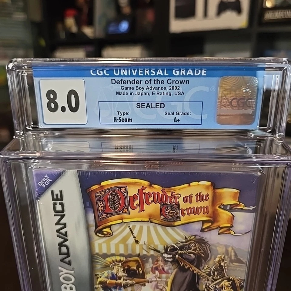Defender of the Crown (Nintendo Game Boy Advance, 2002) Brand New Sealed CGC 8.0 - Image 2 of 3