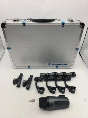 Sennheiser Drum Kit 600 e600 Drum Mic Package with Case e602 e604 e614 Brand New