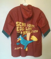 26 Disney Rain Mac Kids Inc Phineas Ferb Coat Hooded 2-8 Years BNWT Bulk Job Lot