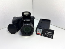 Canon PowerShot SX400 IS 16.0MP w/ 30x Optical Zoom, Case, Battery, SD - Black