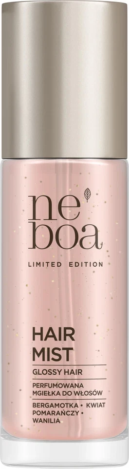 Neboa Edición Limitada Perfumado Brillante Bruma para Cabello Bergamota Vainilla Naranja 50 ml