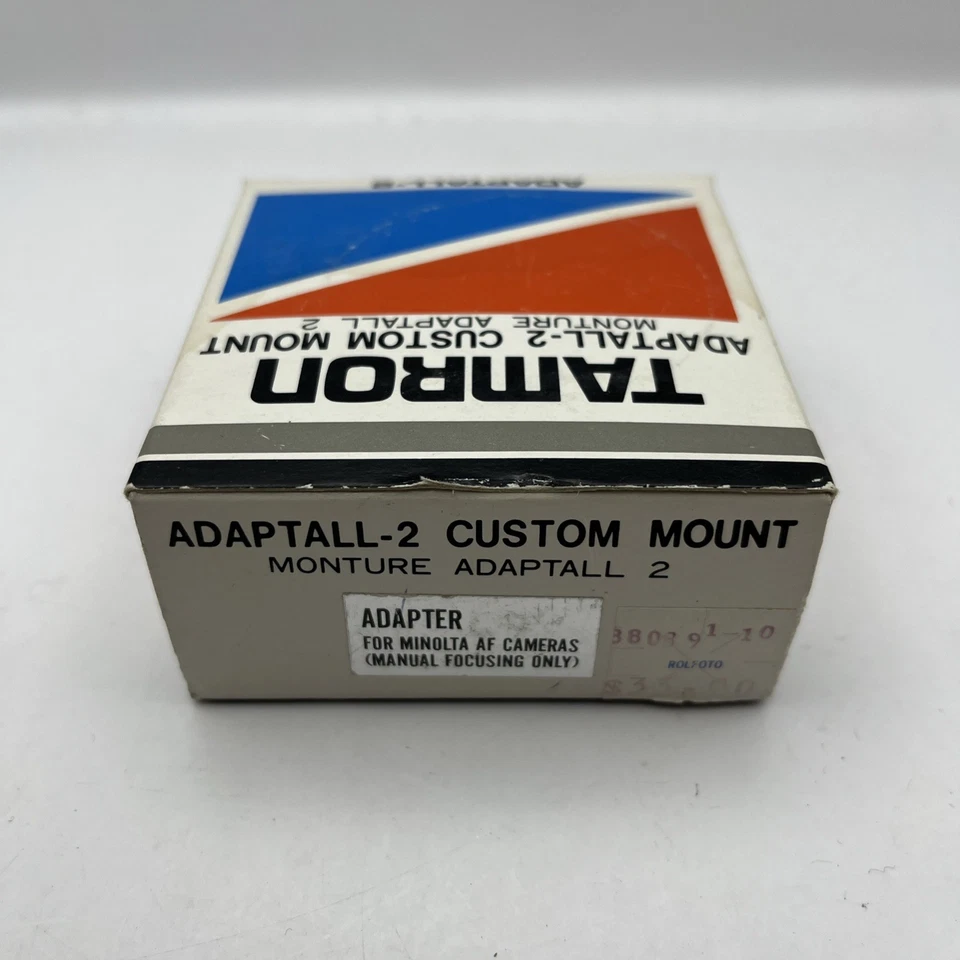 Tamron Adaptall-2 Custom Mount Adaptor for Minolta AF Maxuum Camera Unused Japan - Image 2 of 3