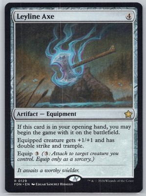 Leyline Axe (129) - FDN: Foundations NM