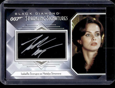 James Bond Black Diamond 2025 Auto SS-IS Izabella Scorupco als Natalya Simonova