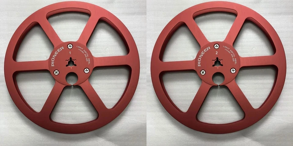Новая катушка Pioneer серебристая 7 дюймов лента легкая металлическая алюминиевая съемная катушка одна пара - Изображение 3 из 4