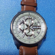 CASIO EDIFICE Chronograph Watch, Brown