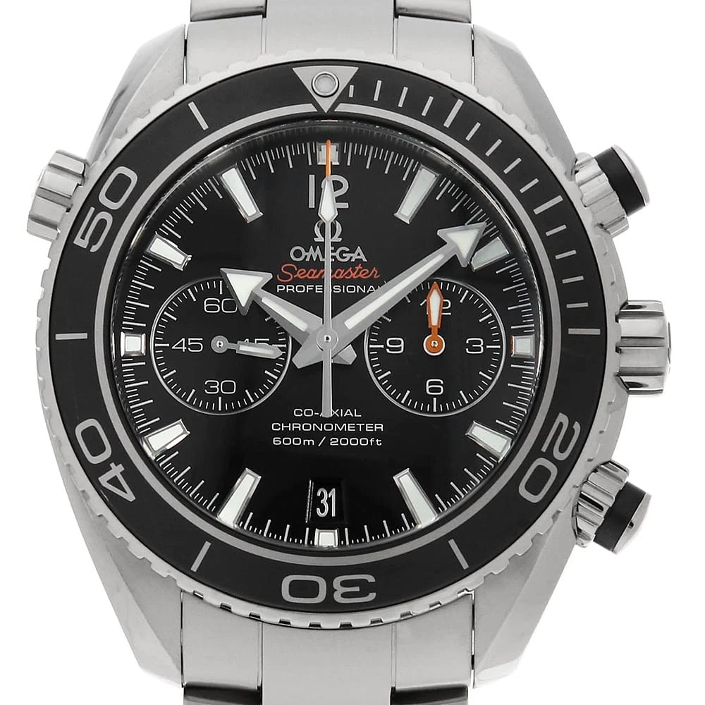 Omega — OMEGA Seamaster Planet Ocean Chrono 232.30.46.51.01.001 second hand mens
