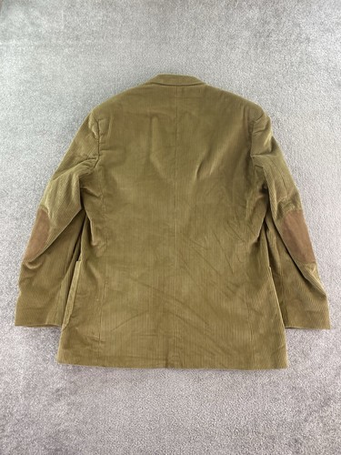 Vintage Stafford Sport Coat 46 XL Beige Cotton Corduroy Designer Premium USA - Picture 3 of 14