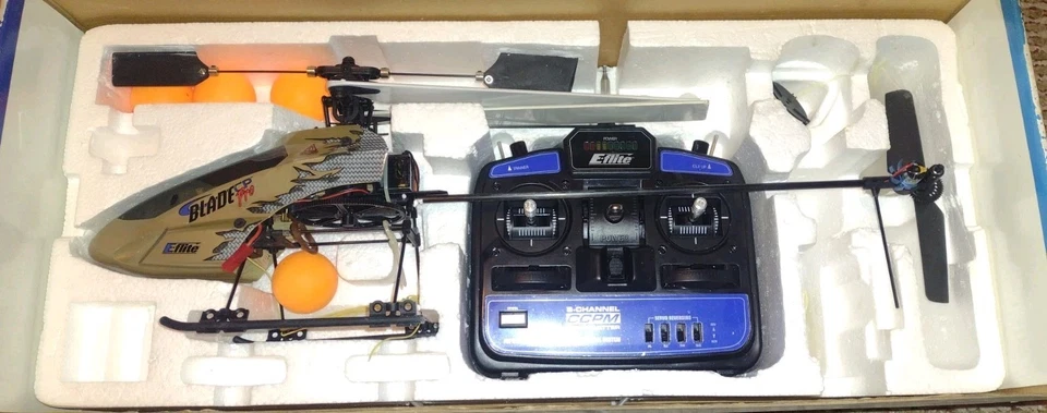 E-Flite Blade CP Pro Eléctrico Radio Control RC Helicóptero Sin Probar/Piezas Foto 2 de 4