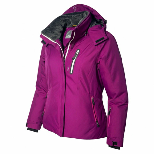 Lole Women's Winter Ski Snow Jacket, Purple, Size L (10-12)