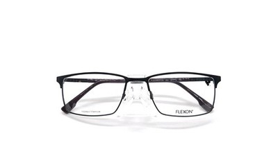 New Men's Flexon E1129 Color 002 Titanium Eyeglass Frame