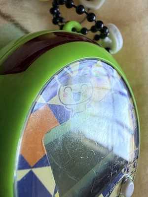 Tamagotchi TamaTown Tama Go With Mametchi Green - Works. Device