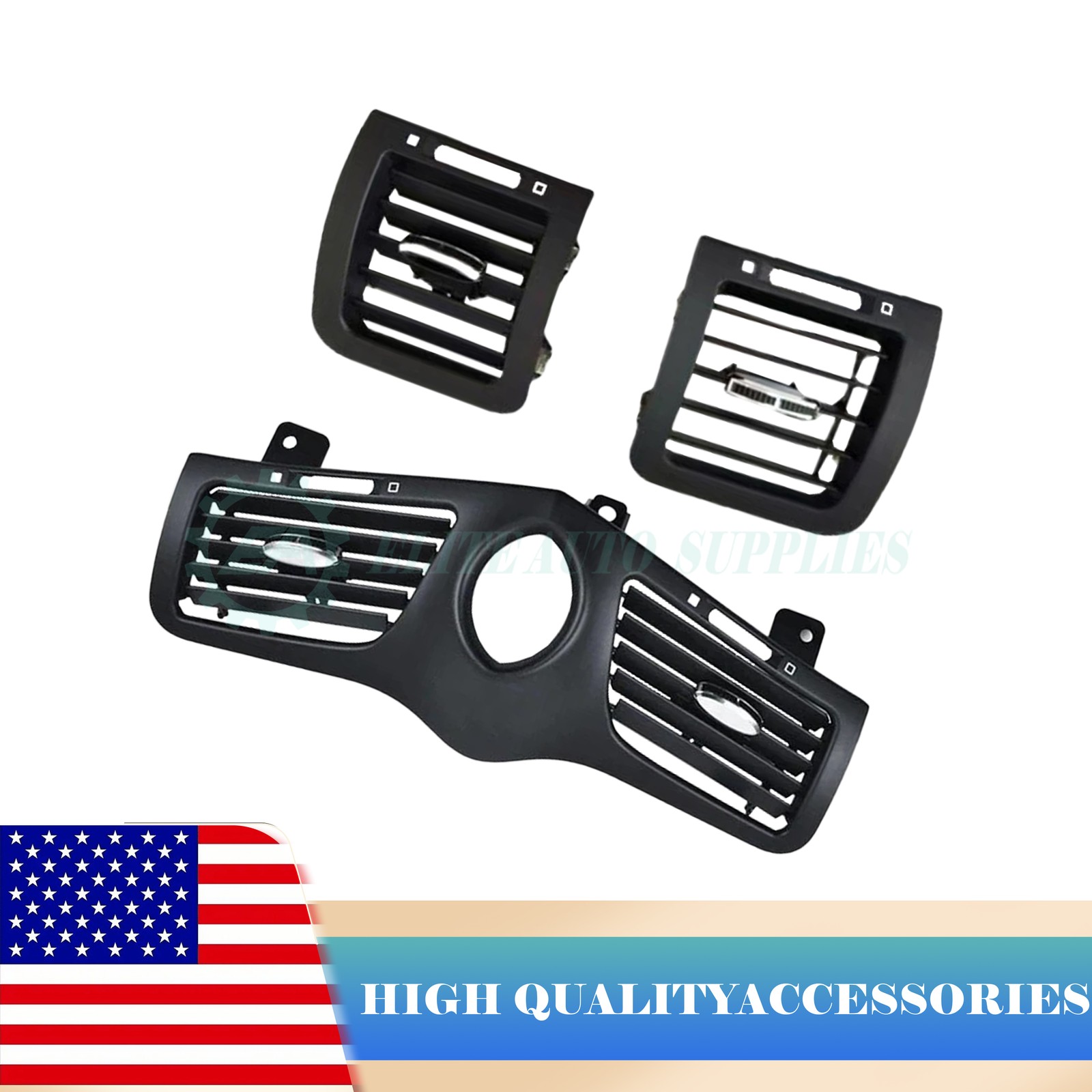 For 2008-2019 Maserati GranTurismo (M145) Dashboard A/C Air Vent Panel Grille