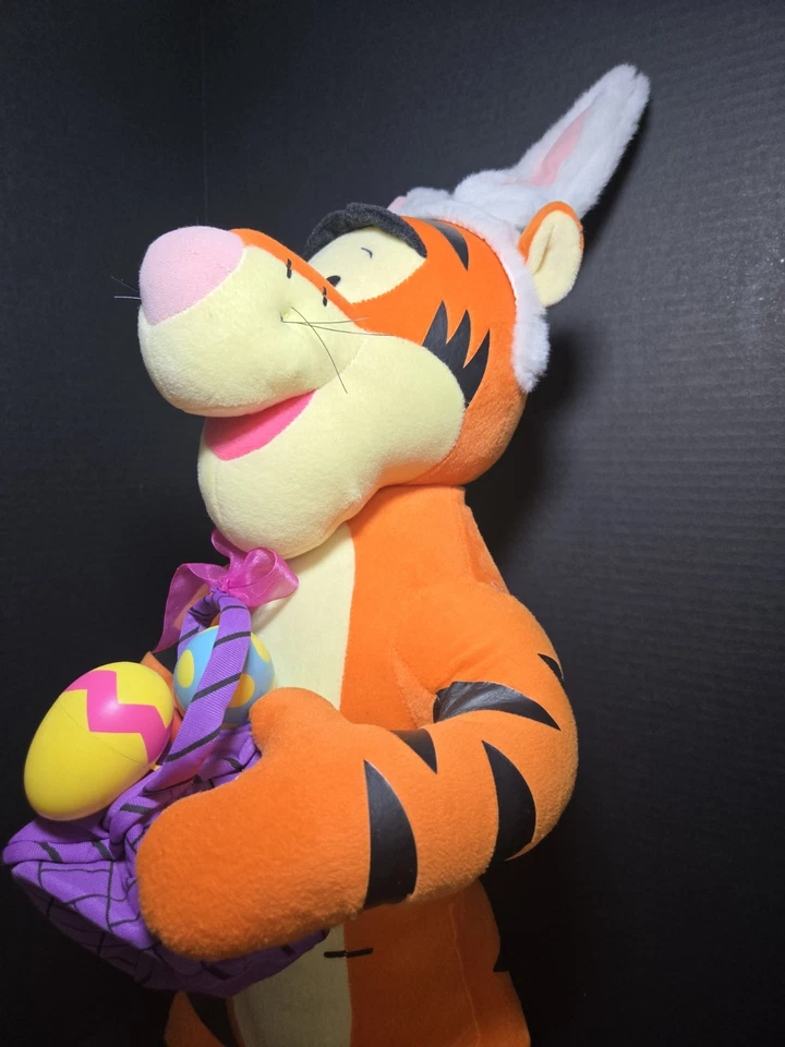 Disney 30" Tigger Easter Bunny Plush Toy Stuffed Animal Pooh - Image 3 of 4