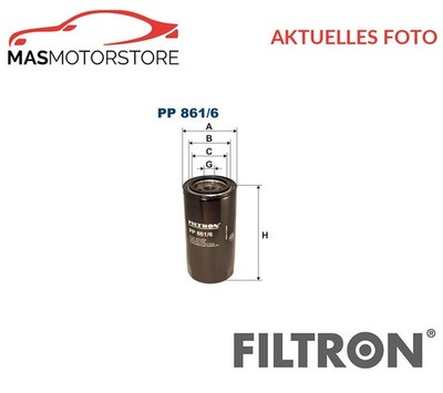 KRAFTSTOFFFILTER FILTRON PP861/6 P FÜR KAVZ AURORA 4235 110KW