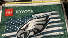 Philadelphia Eagles 2025 Salute To Service Flag Banner 11/16/25 Detroit Lions — photo 2