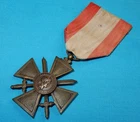 WW1 1914-1918 FRENCH WAR MEDAL MILITARY CROIX DE GUERRE WORLD WAR I - FRANCE
