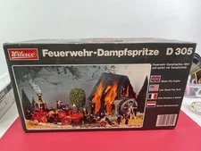 WILESCO D305 TOY STEAM FIRE TRUCK With Original Box Unused