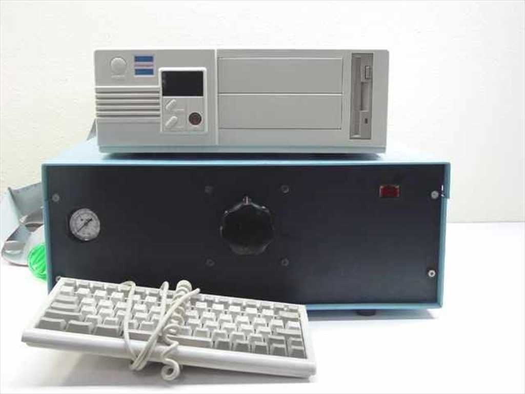 Computer Controlled Air Gas Flow Process Unit 486DX2 SMC Valves Variac Staco
