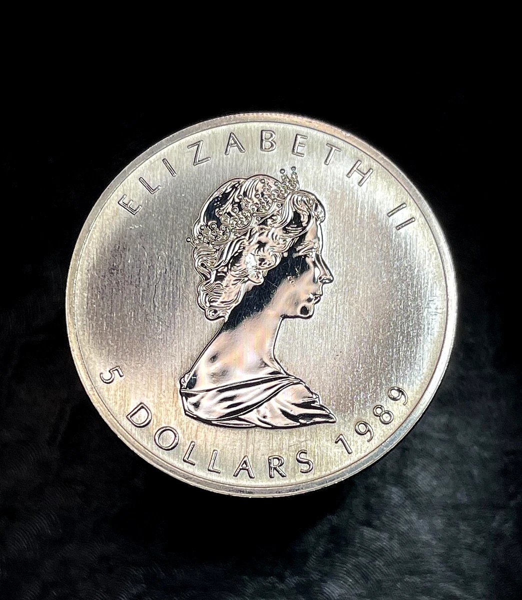 Canadian Maple Leaf 1989 Year Silver Bullion Coins for sale | eBay