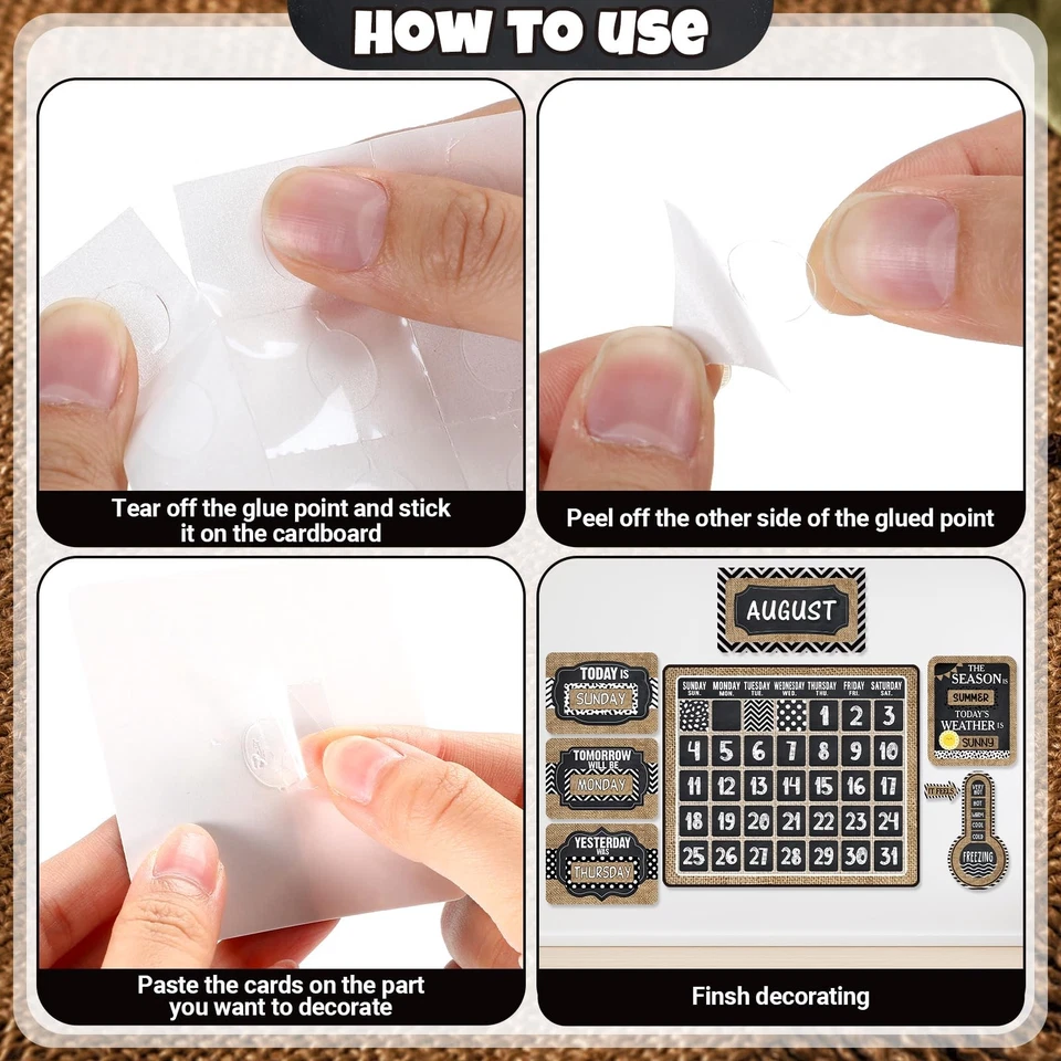 85 Pcs Calendar Bulletin Board Set Classroom Calendar Bulletin Board with Num... - Image 4 of 4