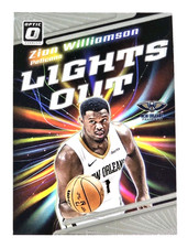 2023-24 Panini Donruss Optic Zion Williamson Lights Out New Orleans #11