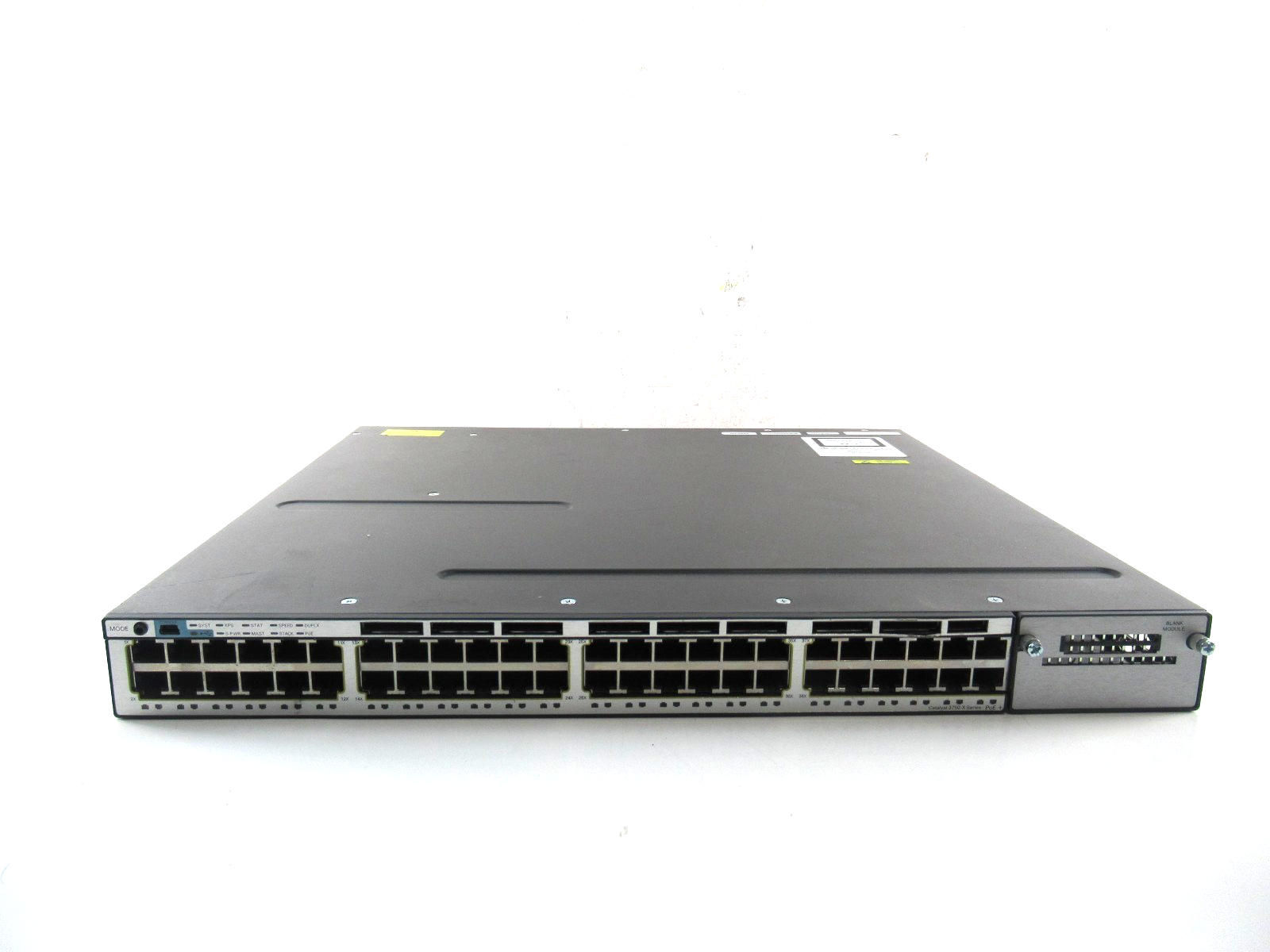 Cisco Catalyst 3750-X 48-port Gigabit Ethernet Stackable Switch with PoE+